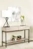 CoasterEssence 959541 Rubeus - 2-Drawer Wood Entryway Console Table - White Washed