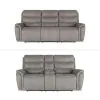 New Classic 20-U092-2NP Kamari - 2 Piece Manual Sofa & Loveseat - Gray