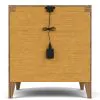 Riverside Furniture 51868 Halbrooke - One Drawer Nightstand - Light Brown