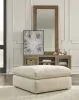 Benchcraft® 10006/64/46/17/08 Elyza - 4 Pc. - Right Arm Facing Corner Chaise 3 Pc Sectional, Ottoman - Linen