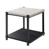 New Classic T4138-3P-LGY Linea - 3 Piece Occasional Set (1 Coffee & 2 End Tables) - Light Gray