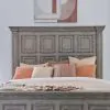 Liberty Furniture 361G-BR13 Liberty Furniture 361G-BR13 Big Valley - Queen Mansion Headboard - Graystone