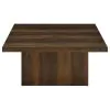 Coaster Fine Furniture 710888 Devar - Square Engineered Wood Cocktail Coffee Table - Dark Pine