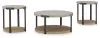 Ashley Furniture T383-13 Darthurst - Occasional Table Set (Set of 3) - Light Brown