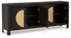 Ashley Furniture A4000575 Cliffiings - Accent Cabinet - Black / Natural