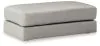 Ashley Furniture 5740408 Amiata - Oversized Accent Ottoman - Glacier