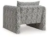 Ashley Furniture A3000705 Kenbell - Accent Chair - Black / White