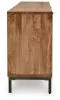 Ashley Furniture A4000649 Dorannby - Accent Cabinet - Black / Brown