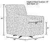 Jackson Furniture Industries 328821-2079/43 Jackson Furniture Industries 328821-2079/43 Hooten - Swivel Chair - Caspian
