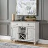 Liberty Furniture 303W-CB4866 Ocean Isle - Buffet - Antique White