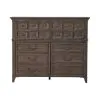 Liberty Furniture 297-BR32 Paradise Valley - 10 Drawer Chesser - Saddle Brown
