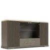 Riverside Furniture 87155 Sariel - Stone Top Server - Dark Brown