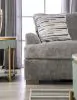 Furniture of America SM1208-LV Leytonstone - Loveseat - Gray