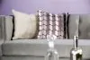 Furniture of America SM2218-LV Tegan - Loveseat - Gray / Purple