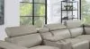 Furniture of America CM6457GY-PM-SECT Linwurst - Power Sectional