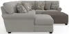 Jackson Furniture Industries 3345/75/30/72/28-26 Jackson Furniture Industries 3345/75/30/72/28-26 Livingston - 3 Piece Sectional With Comfort Coil Seating, 9 Included Accent Pillows And 1 Included 45