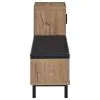Coaster Fine Furniture 910311 Teller - 1-Door Entryway Shoe Storage Bench - Natural Oak