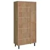 Coaster Fine Furniture 950440 Teller - 4-Door Tall Shoe Storage Cabinet - Natural Oak