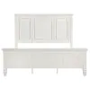 CoasterEssence 201301KEN Sandy Beach - Eastern King Wood Panel Bed - Cream White
