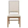 Coaster Fine Furniture 108542 Middleton - Upholstered Dining Side Chair Beige (Set of 2) - Natural