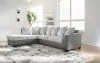 Benchcraft® 31503S1 Benchcraft® 31503S1 Clairette Court - 2-Piece Sectional With Laf Corner Chaise - Alloy