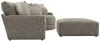 Jackson Furniture Industries 3145/63/96/28-28 Jackson Furniture Industries 3145/63/96/28-28 Turner - 2 Piece Sofa Cuddler With Right Side Facing Cuddler And Cocktail Ottoman - Mushroom