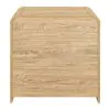 New Classic T3518N-22 Mara - Two Drawer End Table / Bedside Table - Natural