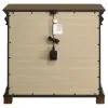 Coaster Fine Furniture 205302 Garland - 3-Drawer Nightstand Bedside Table - Brown Cherry
