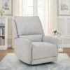 Coaster Fine Furniture 610523P Sylmar - Chenille Upholstered Power Recliner - Dove Gray
