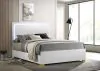 Coaster Fine Furniture 222931QB1 Marceline - Queen Headboard, Footboard & Slats, Box 1 of 2 - White