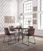 Ashley Furniture D372-01 Centiar - Dining UPH Side Chair (Set of 2) - Brown / Black