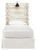 Ashley Furniture B192-53 Ashley Furniture B192-53 Cambeck - Twin Panel Headboard - Whitewash