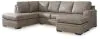 Ashley Furniture 22405S2 Amuleto - 2-Piece Sectional With Laf Corner Chaise - Desert