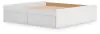 Ashley Furniture EB9630B18 Ashley Furniture EB9630B18 Onita - King Platform Bed With 2 Side Storage - White