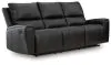 Ashley Furniture PCU1170088 Glossmore - Reclining Sofa - Black