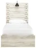 Ashley Furniture B192B13 Ashley Furniture B192B13 Cambeck - Twin Panel Bed With Side Storage Drawers - Whitewash
