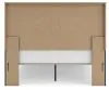 Ashley Furniture PCB3167B4 Shaehartin - Queen Panel Platform Bed - Dark Brown