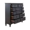 Liberty Furniture 615-BR32-B Americana Farmhouse - 12 Drawer Chesser - Black