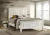CoasterEssence 201301Q Sandy Beach - Wood Queen Panel Bed - Cream White