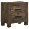 CoasterEveryday 222631KE-S4 Woodmont - 4 Piece Eastern King Platform Bedroom Set - Golden Brown