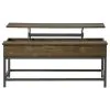 CoasterEssence 723778 Byers - Engineered Wood Lift Top Coffee Table - Brown Oak