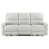 Coaster Fine Furniture 610261P Greenfield - Upholstered Power Reclining Sofa - Ivory