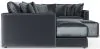 Jackson Furniture Industries 2245/37/31/59/75/12-23 Jackson Furniture Industries 2245/37/31/59/75/12-23 Remington - 5 Piece Modular Sectional (LSF Chaise) And 1 Included Cocktail Ottoman - Slate
