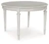 Benchcraft® D795-35 Montelaine - Oval Dining Room Extension Table - Antique White