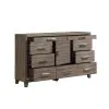 New Classic B3412-050 Harrisburg - 9 Drawer Dresser - Walnut