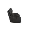 New Classic U093-25-CHG New Classic U093-25-CHG Brookings - Console Loveseat With Dual Recliners - Charcoal