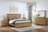 New Classic 00-B3907-35N New Classic 00-B3907-35N Sunstone - 5/0 Queen 5 Piece Bedroom Set (Bed & Dresser & Mirror & 2 Nightstands) - Light Brown