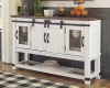 Ashley Furniture D546-60 Valebeck - Dining Room Server - White / Brown