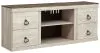 Ashley Furniture EW0267-268 Ashley Furniture EW0267-268 Willowton - TV Stand w/Fireplace Option - 60