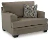 Ashley Furniture 59505/23/14 Ashley Furniture 59505/23/14 Stonemeade - 2 Pc. - Chair And A Half, Ottoman - Nutmeg